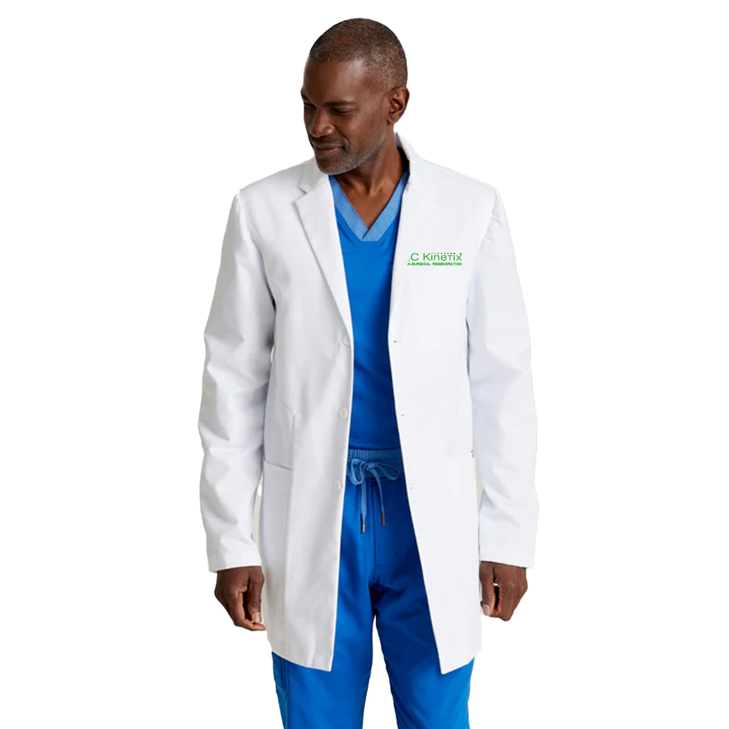 Barco Grey's Anatomy ScrubsDerek Lab Coat for Men