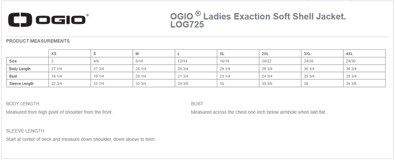 OGIO ® Ladies Exaction Soft Shell Jacket