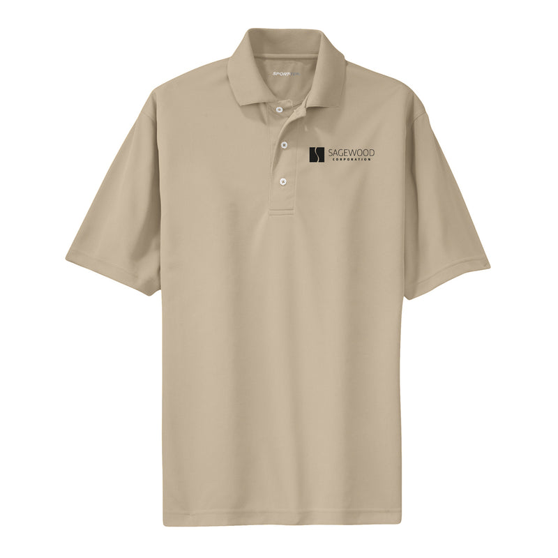 Sport Tek Unisex Dri-Mesh Polo (Unisex Only) - Sandstone