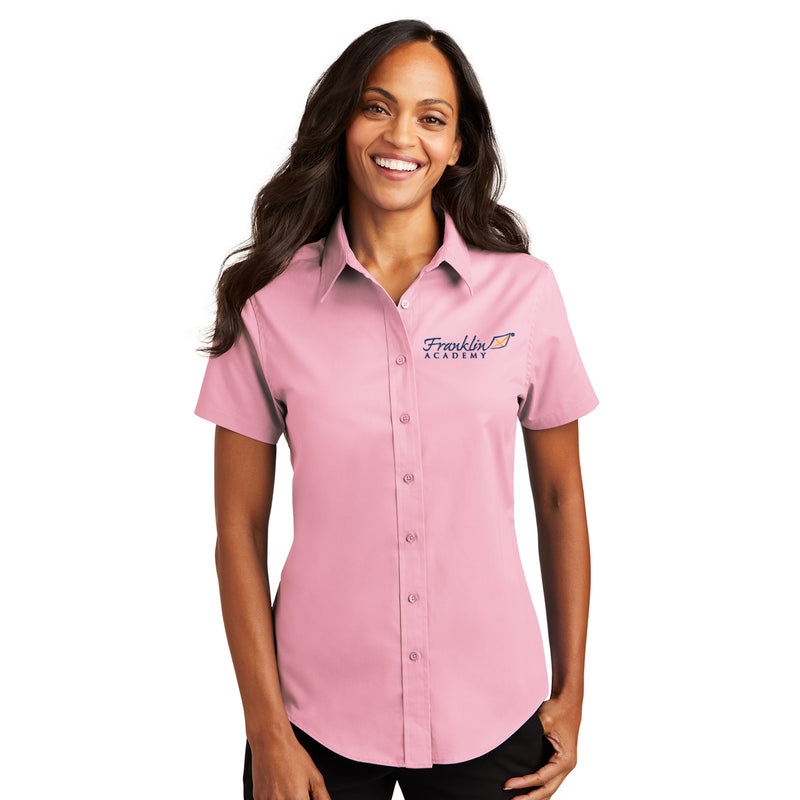 Ladies Short Sleeve Easy Care Shirt