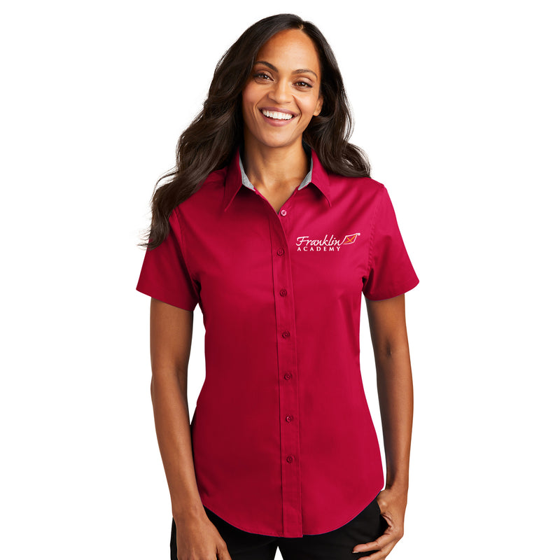 Ladies Short Sleeve Easy Care Shirt