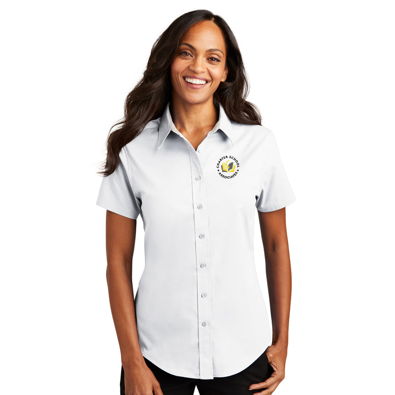 Ladies Short Sleeve Easy Care Shirt