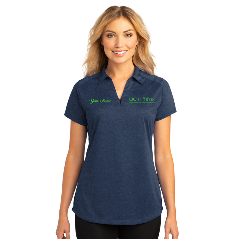 Port Authority® Ladies Digi Heather Performance Polo