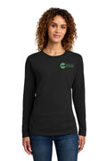 Port & Co™ Women's Long Sleeve Core Cotton Tee
