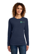 Port & Co™ Women's Long Sleeve Core Cotton Tee