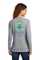 Port & Co™ Women's Long Sleeve Core Cotton Tee