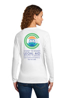 Port & Co™ Women's Long Sleeve Core Cotton Tee