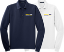 Men's Long Sleeve Cotton/Poly Polo Mast@FIU Biscayne Bay Campus