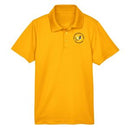 Unisex Short Sleeve Moisture Wicking Polo - DIAMS ELEMENTARY SCHOOL Grades K-5