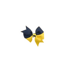 Girls Large Multi-Colored Ribbon Bow